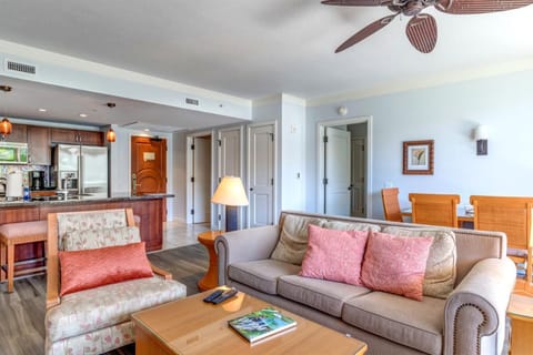 Island elegance meets modern comfort in this spacious beachfront suite. HKH-412
