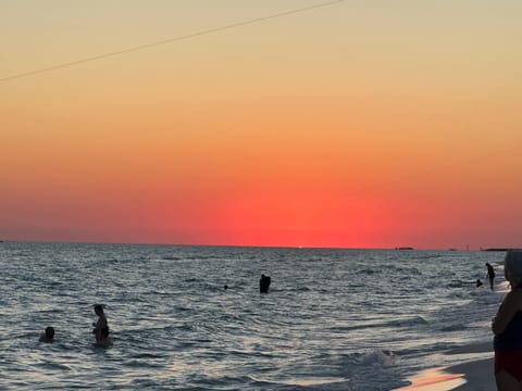 Located steps from the water you'll enjoy a sunset view nightly.