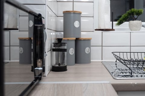 Tea & Coffee Station with Fully Stocked Condiments