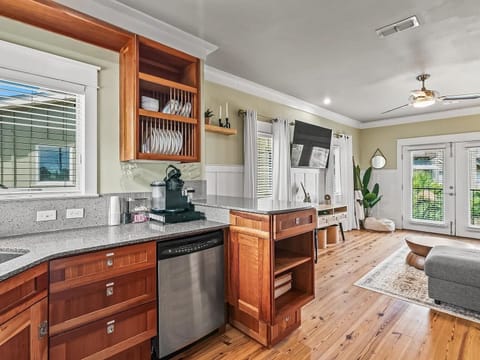 Kitchen has everything needed for cooking & baking!