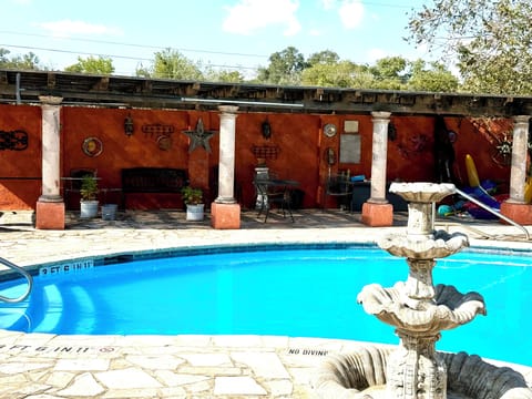 Shared pool on property.