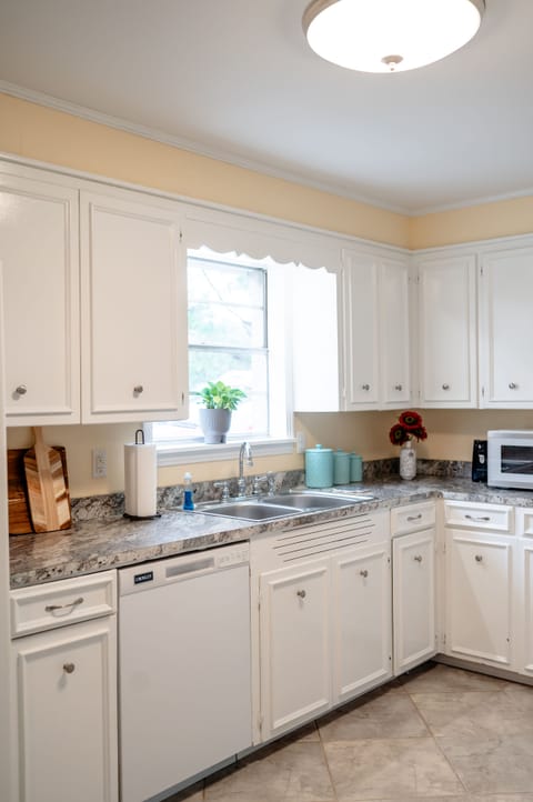 A well-stocked kitchen