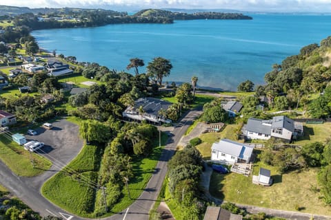 Aerial view of our bay