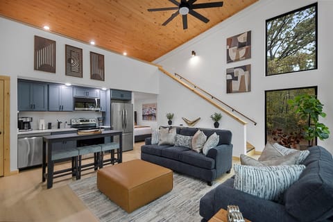 Living Room and Kitchen