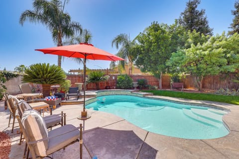 Fresno Vacation Rental | 4BR | 3BA | 2,534 Sq Ft | Step-Free Entry