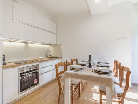 Interior Design, Flooring, Furniture, Wood, Countertop, Kitchen, Floor, Kitchen Appliance, Ceiling, Wood Flooring