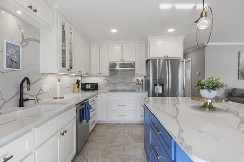 Cook, gather, and connect in this fully equipped kitchen with all your essentials