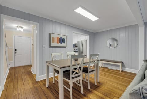 Dining area just off the kitchen and living room.