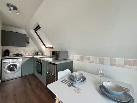 Kitchen area | Quinag - Kylesku Lodges, Kylesku, near Lairg
