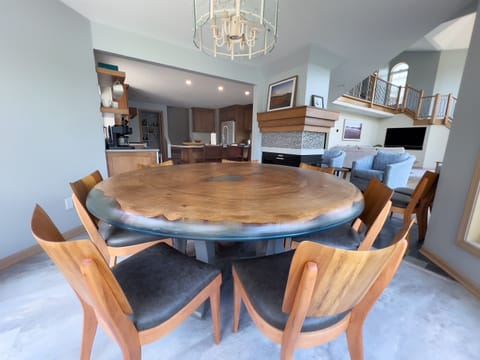 View of Dining Room looking into the Kitchen