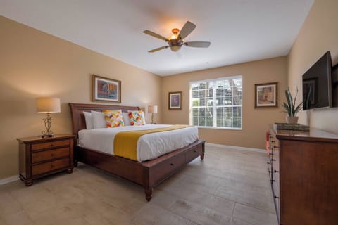 King bedroom with private bathroom