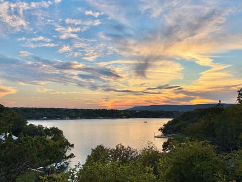 Nothing beats the view from the back patio!
