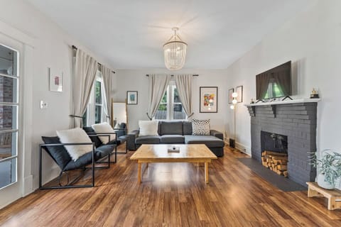 Cozy Living Room with Smart TV