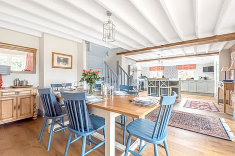 dining and kitchen