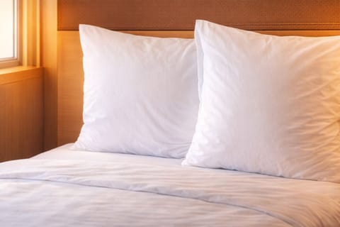 Sink into soft pillows and fresh sheets for deep rest.