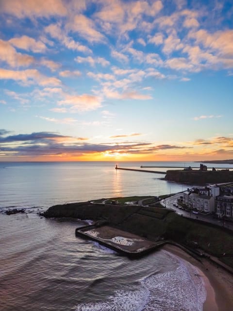 Tynemouth Sunrise by Drone