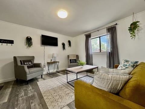 Relax into comfort with soft lighting, warm textures, and an inviting space.