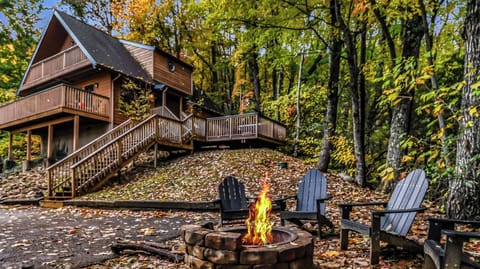 Architecture, Building, House, Fire, Chair