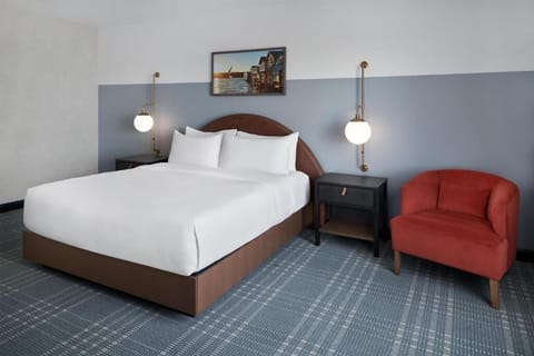 Bedroom. Interior and views may vary based on location and availability