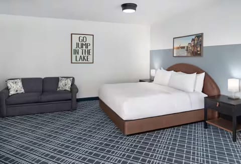 Bedroom. Interior and views may vary based on location and availability