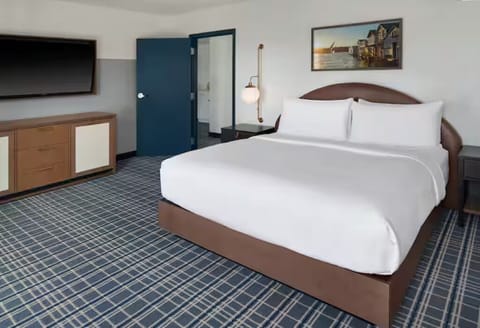 Bedroom. Interior and views may vary based on location and availability