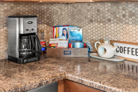 Brew your mornings right with a stylish coffee maker and delightful supplies!