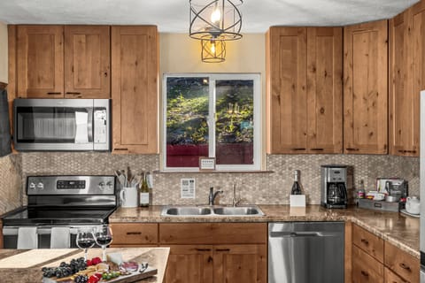 Bright space with modern appliances. Perfect for culinary adventures!