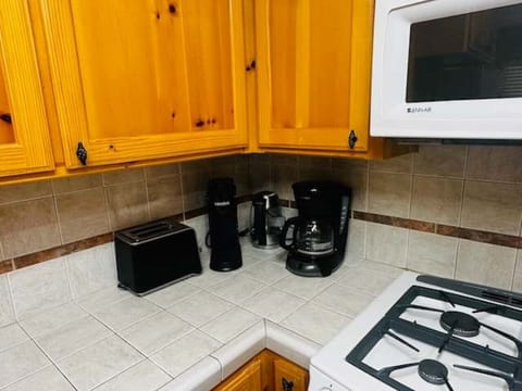 Fully stocked kitchen