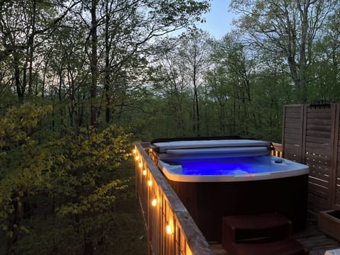 Backyard Hot tub