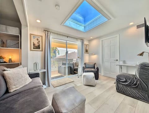 Living Room with Balcony Access