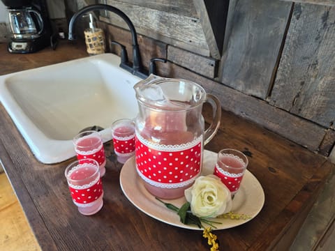 my favorite pitcher and glass set.