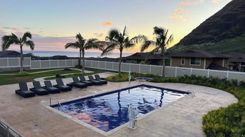 Relax poolside after beach adventures—perfect for sunsets, stargazing, or a quick dip.