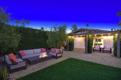 NIGHT OUTDOOR LIVING ROOM CONTINUED
