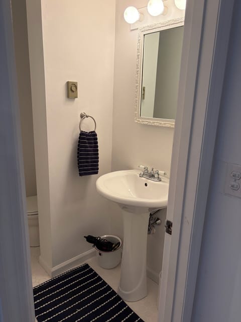 Downstairs half bath