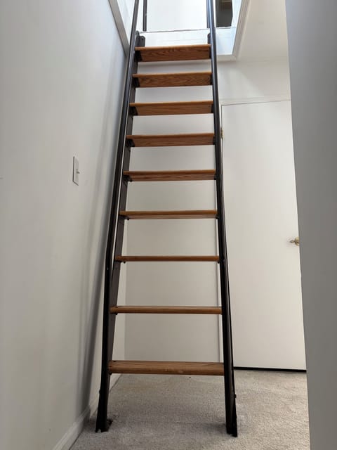 Ladder to the loft