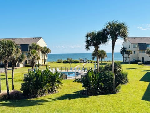 Pool and Ocean View from Balcony