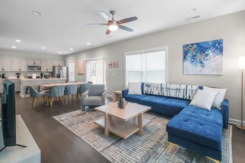 Expansive living area with modern comforts and amenities