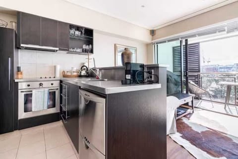 Bright, open kitchen with modern appliances and style