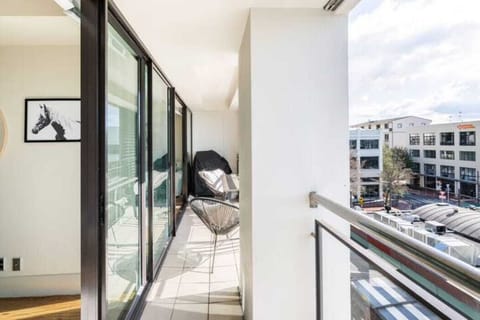 Enjoy your morning coffee with a scenic balcony view