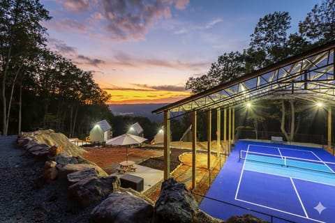 Well Lit Covered Courts