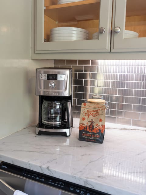 A taste of Texas to welcome you in. Complimentary Summer Moon coffee provided for every stay. 