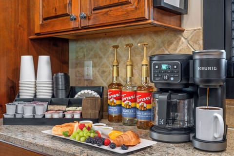 Cozy coffee station for easy mornings and quick chats