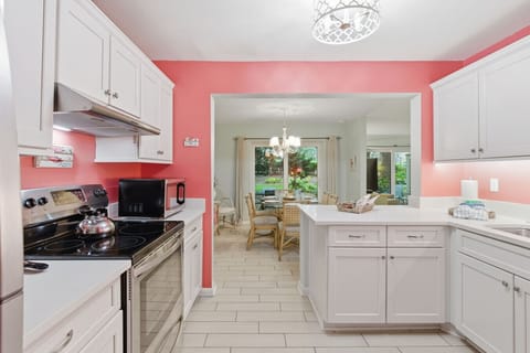 A Kitchen Ready for Pancakes & Pool Snacks