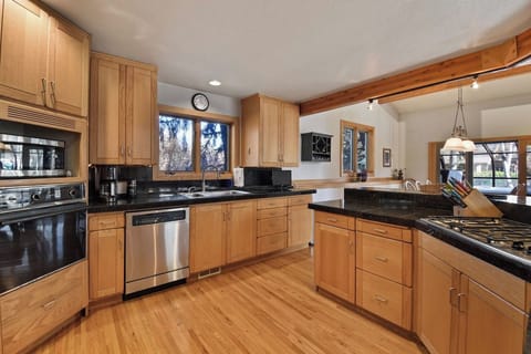 Kitchen looking to dining room
