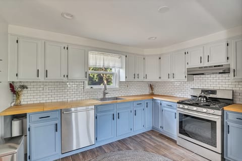 Large open modern kitchen