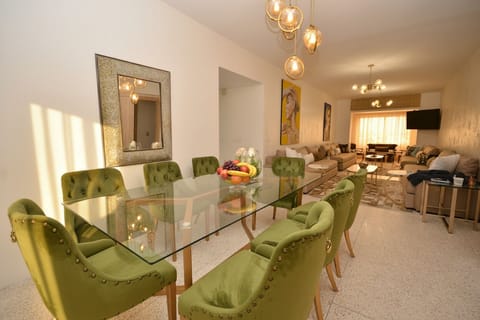 Elegant Dining and Living Room