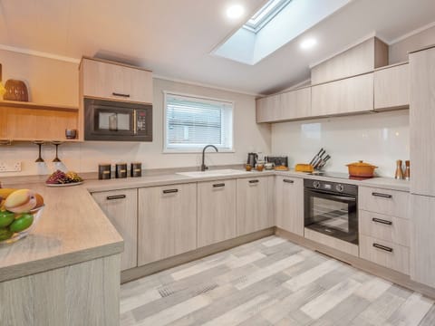 Open plan living space | 38 at the Sanctuary Lodges - Sanctuary Lodges, Rhosfawr, near Pwllheli