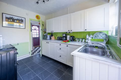 Ground floor: The kitchen is well equipped