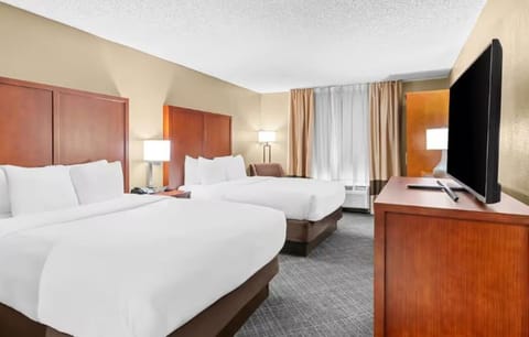 Bedroom. Interior and views may vary based on location and availability