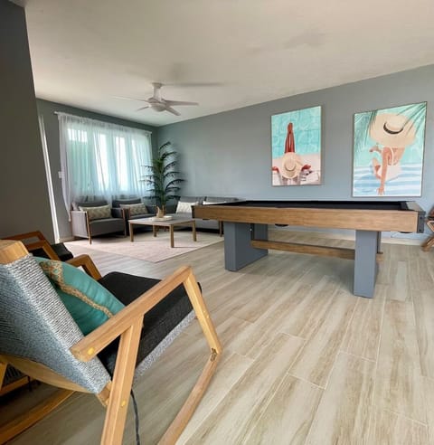 Living Area with Billiard
